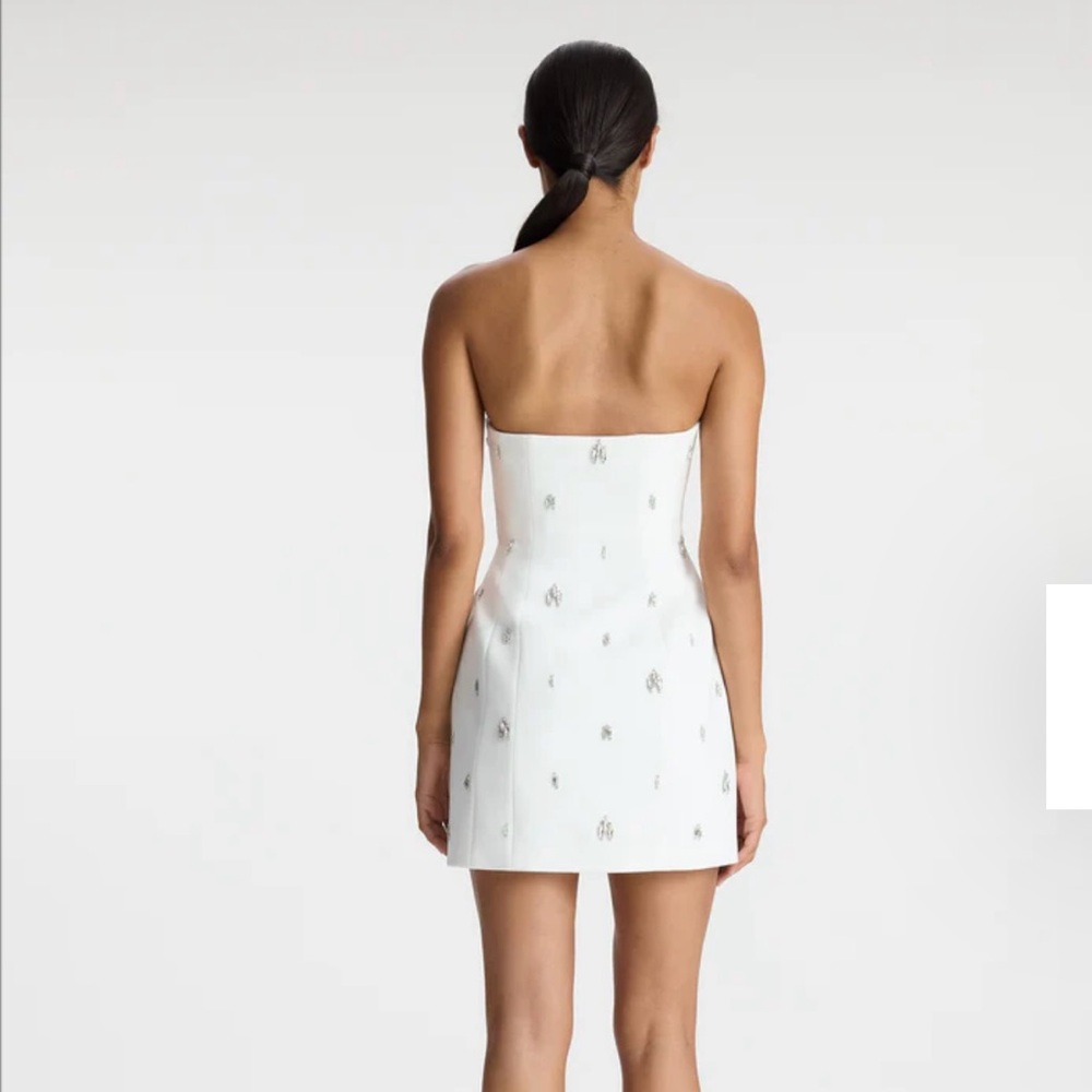 A.L.C. Elsie Strapless Embellished Mini Dress | Worn Once - Picture 2 of 6